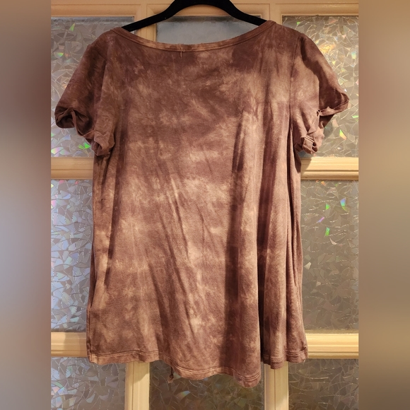 American Eagle Outfitters Soft & Sexy Tiedye Tie-up Top - Picture 4 of 5